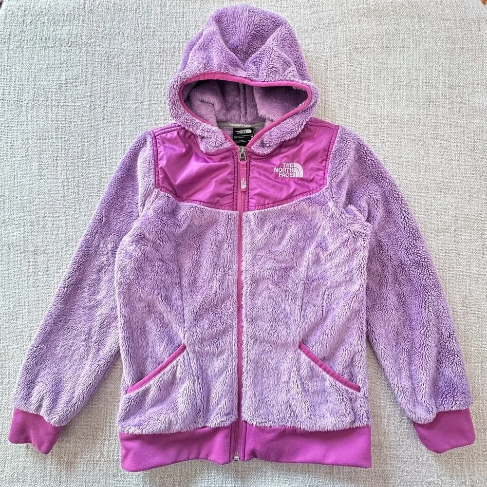 The North Face Girl's Oso Hoodie in Lupine Purple VGUC M/10-12
